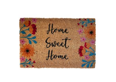 Tapis coco imprimé sweet home L.60 x l.40cm