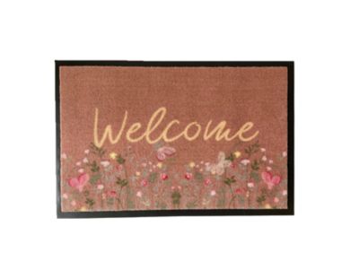 Tapis d'entrée absorbant welcome spring L.60 x l.40cm