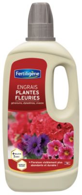 Engrais plantes fleuries géraniums Fertiligène 750ml