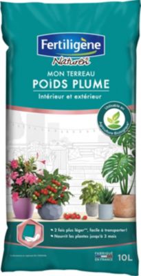 Terreau léger poids plume toutes plantes 10L