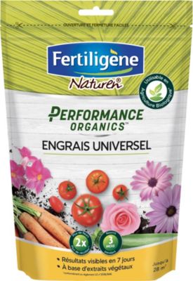 Engrais universel Fertiligène Performance Organics 700g