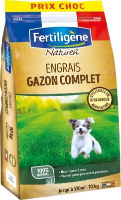 Engrais gazon complet 330m² Fertiligène