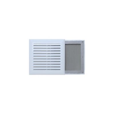Grille De Ventilation Carrée Avec Moustiquaire Élégance 172 X 172 Mm - vue 2