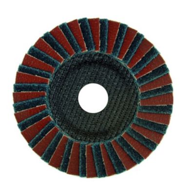Disque à lamelles combinées TIVOLY Ø125 mm Alésage 222 mm Grain 80 Nylon et corindon