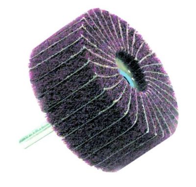 Roue de finition TIVOLY Modèle Ø60 mm Acier Pour métal et bois Vendu à lunité