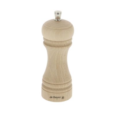 De Buyer Moulin à poivre Java 14 cm naturel en bois Beige - vue 2
