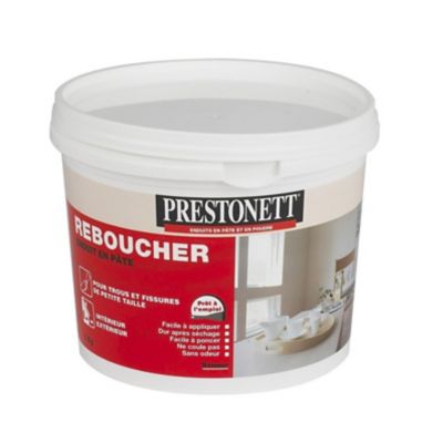 Enduit de rebouchage en pâte Prestonett 1kg