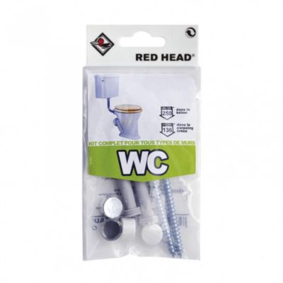 kit chevilles à verrouillage de forme wc HEAD Diam.8