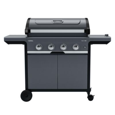 Barbecue gaz CAMPINGAZ Select 4 EXS 3 en 1 grillplanchafour fonte émaillée chariot acier - vue 2