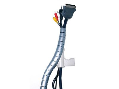 DEBFLEX Gaine Range Câble Aluminium Pour Moulure H.300 X P.2.2 Cm