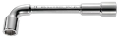 Clé à pipe débouchée forgée métrique 27 mm - série 75 - longueur 280 mm - FACOM 75.27