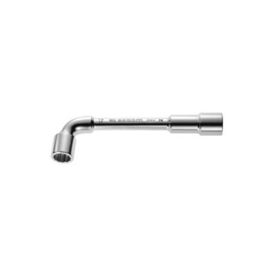 Clé à pipe débouchée forgée 6x12 pans métriques D 25mm 260mm FACOM - vue 2