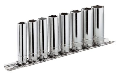 Jeu 8 douilles 14 longues 6 pans métrique sur rack FACOM RL.40E - vue 2