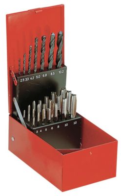 Accessoire Perçage Facom 227.SJ2A – Jeu de 28 Tarauds et Forets Métal - vue 2