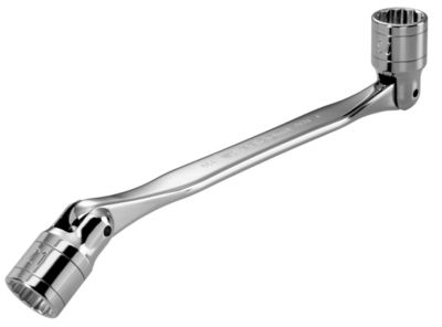 Clés à douilles articulées FACOM Douille orientable 180° Acier Oeil 12 pans OGV - vue 3
