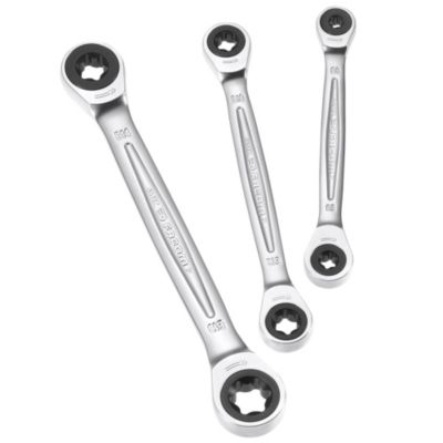 Jeu de 3 clés à cliquet Profil E E TORX FACOM 464TX.J3PB Compact Gain de temps - vue 4