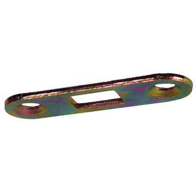 Gâche d'extrémité en zamack l.14 x L.50 mm