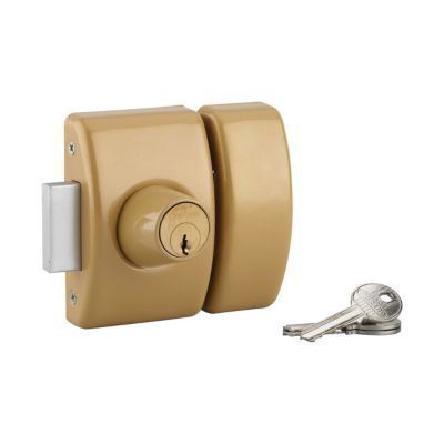 Verrou de sûreté design à double cylindre 40 mm