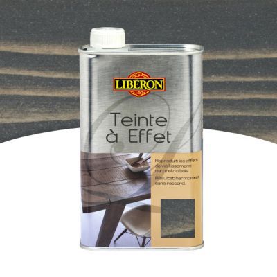 Teinte meubles et menuiseries Libéron effet fumé mat 0,5L