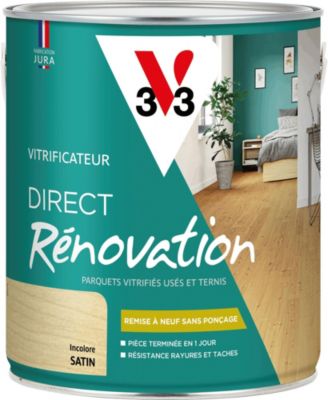 Vitrificateur rénovation incolore satin 2,5 L