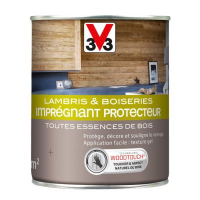 Imprégnant protecteur lambris et boiseries V33 incolore mat 1L
