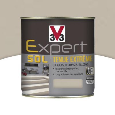 Peinture extérieure et intérieure pour sol tenue extrême V33 pierre 2,5L