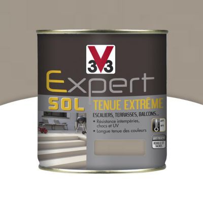 Peinture extérieure et intérieure pour sol tenue extrême V33 galet 2,5L