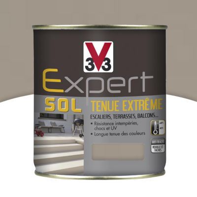 Peinture extérieure et intérieure pour sol tenue extrême V33 pierre 5L