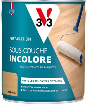 Sous-couche & teinte parquets V33 incolore 2,5L