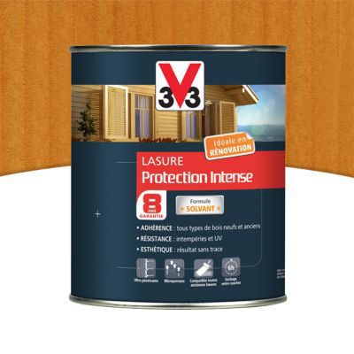 Lasure extérieure protection intense V33 chêne clair 1L - 8 ans
