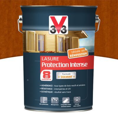 Lasure extérieure protection intense V33 chêne doré 5L - 8 ans
