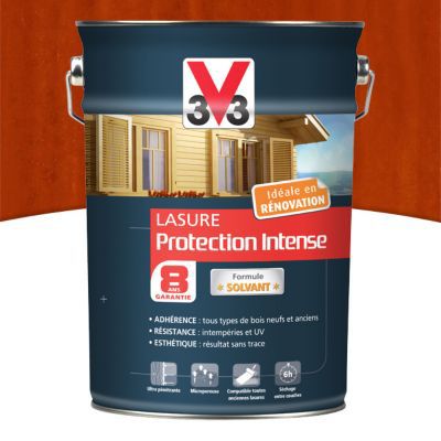 Lasure extérieure protection intense V33 Pin d'orégon 5L - 8 ans