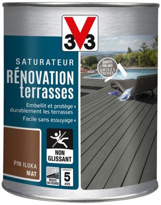 Saturateur extérieur terrasses et bardages Pin iluka V33 1L