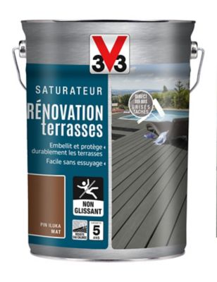 Saturateur extérieur terrasses et bardages Pin iluka V33 5L