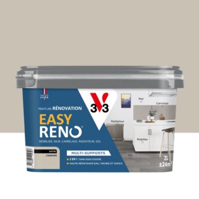 Peinture de rénovation supports V33 Easy Reno chanvre satin