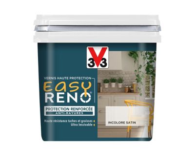 Vernis haute protection V33 Easy Reno incolore satin 0,75L