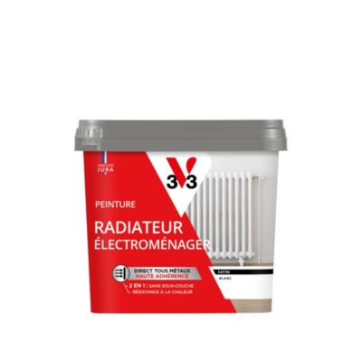 Peinture de rénovation radiateur électroménager V33 satin - vue 2