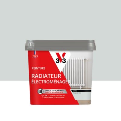 Peinture de rénovation radiateur électroménager V33 tendre satin