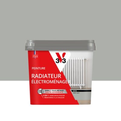 Peinture de rénovation radiateur électroménager V33 loft satin
