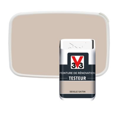 Testeur peinture de rénovation V33 seigle satin 50ml