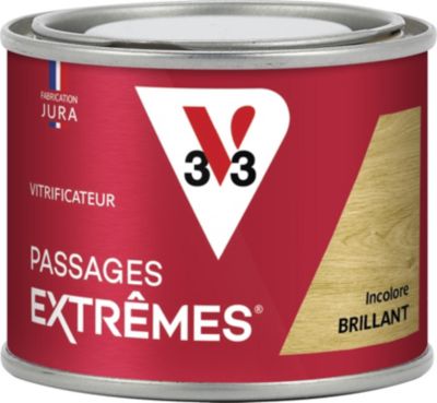 Vitrificateur passages extrêmes V33 brillant incolore 125ml