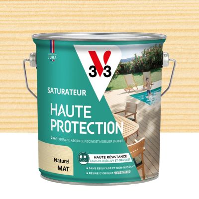 Saturateur extérieur Haute Protection V33 mat 2,5L