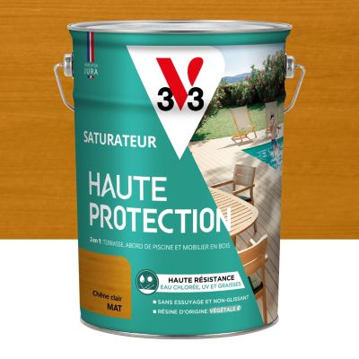 Saturateur extérieur Haute Protection V33 chêne clair mat 5L