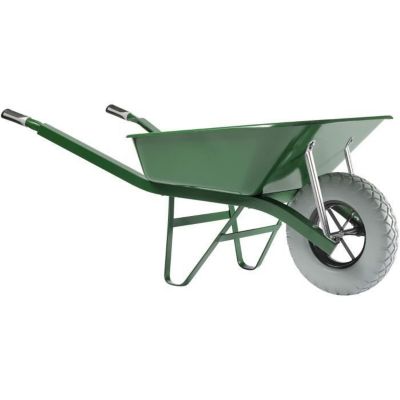 Brouette HAEMMERLIN BATI + 100 peinte Roue increvable 400mm Charge utile 250kg