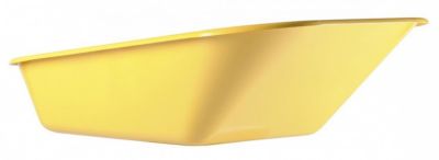 Haemmerlin Caisse peinte jaune 100 4 trous pour brouette Bati Plus