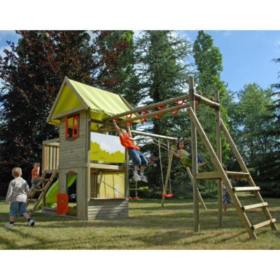 Aire de jeux interactive bois Soulet