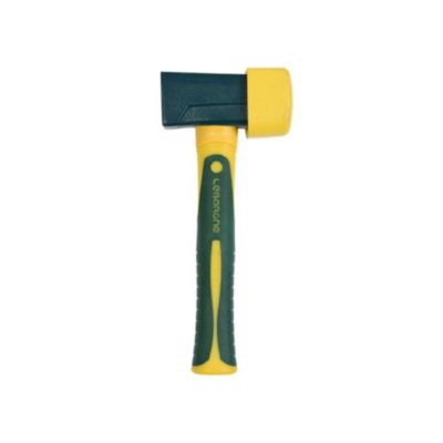 Massette paveur Batipro 1 2 kg avec embout caoutchouc pose de matériaux sans les abîmer - vue 2