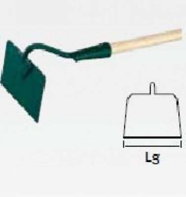 Leborgne Binette forgée 14 cm manche bois certifié PEFC 100%