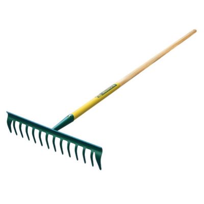 Leborgne Râteau Duopro 16 dents courbes sans manche