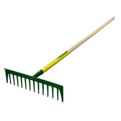 Leborgne Râteau Batipro 16 dents droites douille ronde sans manche